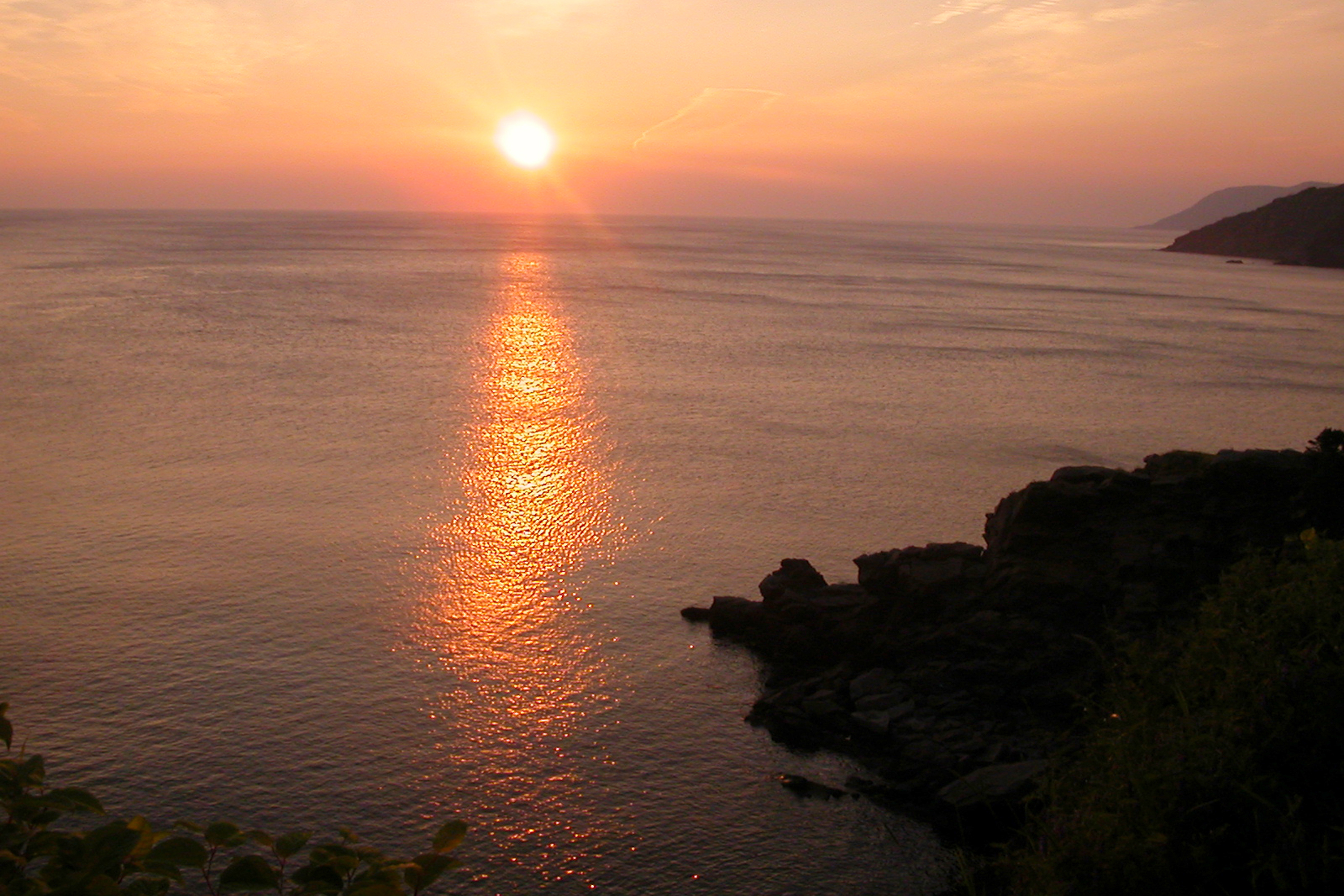 Sunrise at Meat Cove