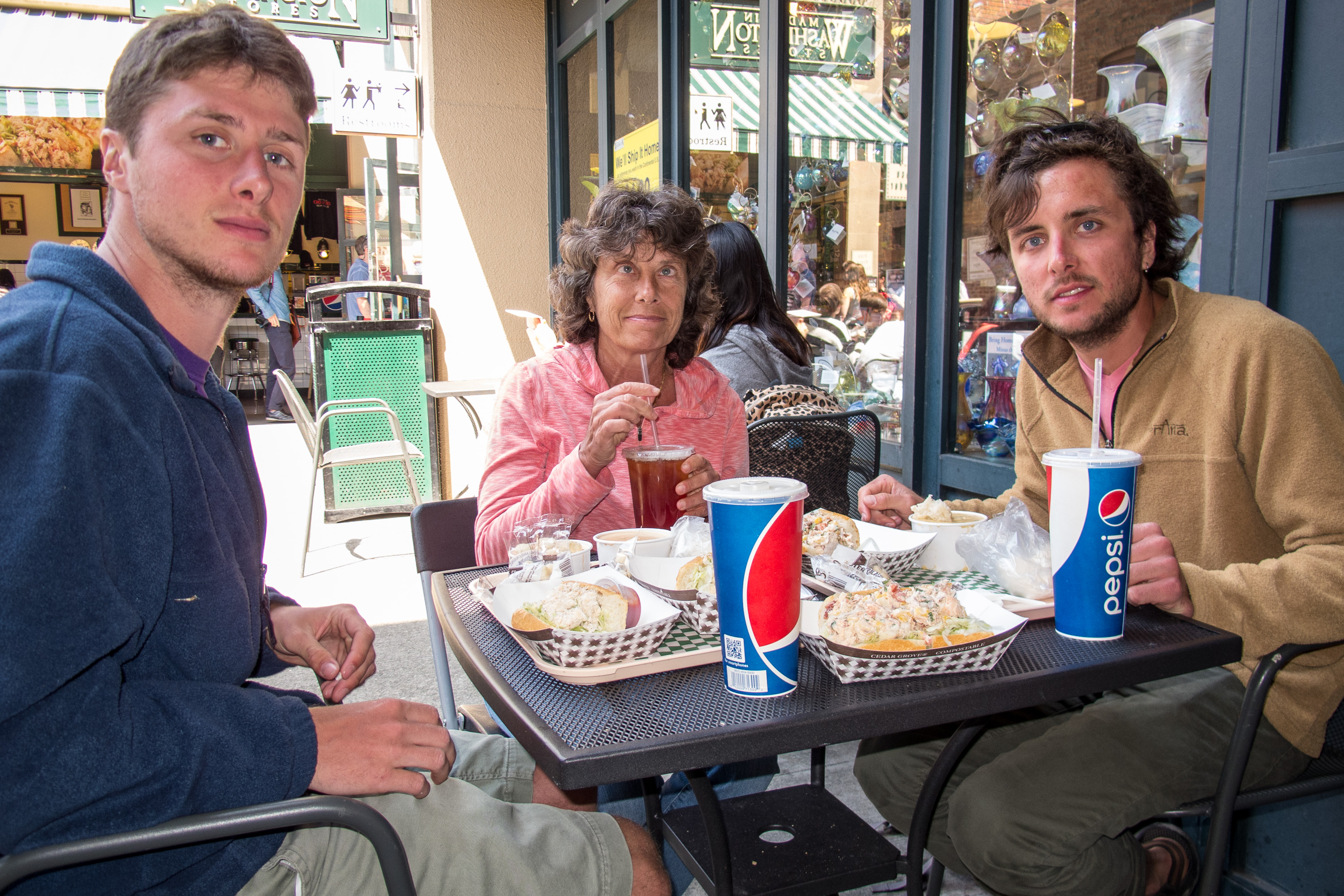 Lunch at Pike Place Chowder