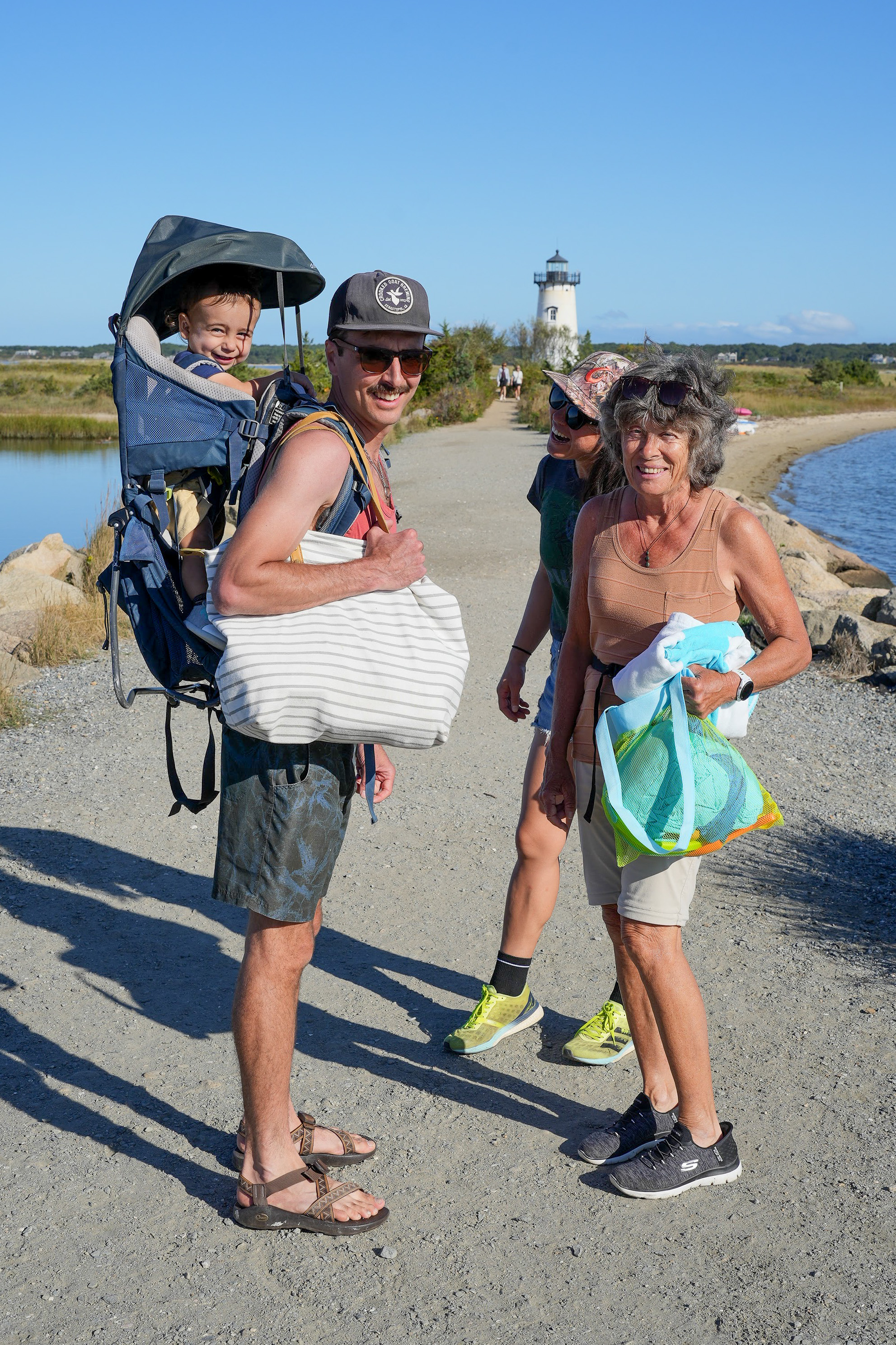 Off to Lighthouse Beach