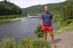 Herb along the Metapedia River