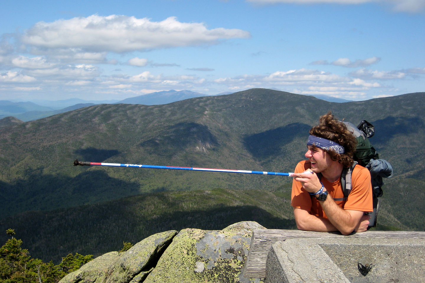 Garfield Ridge - Pointing to Camel's Hump, VT