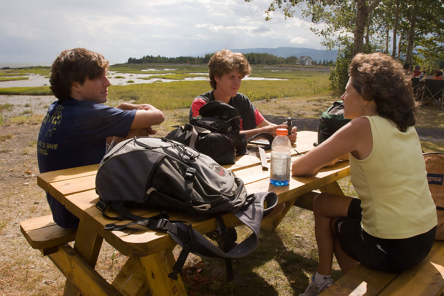 Lolo and Boys at Chemin de l’Islet