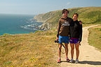 Andrew and Celeste on Trail