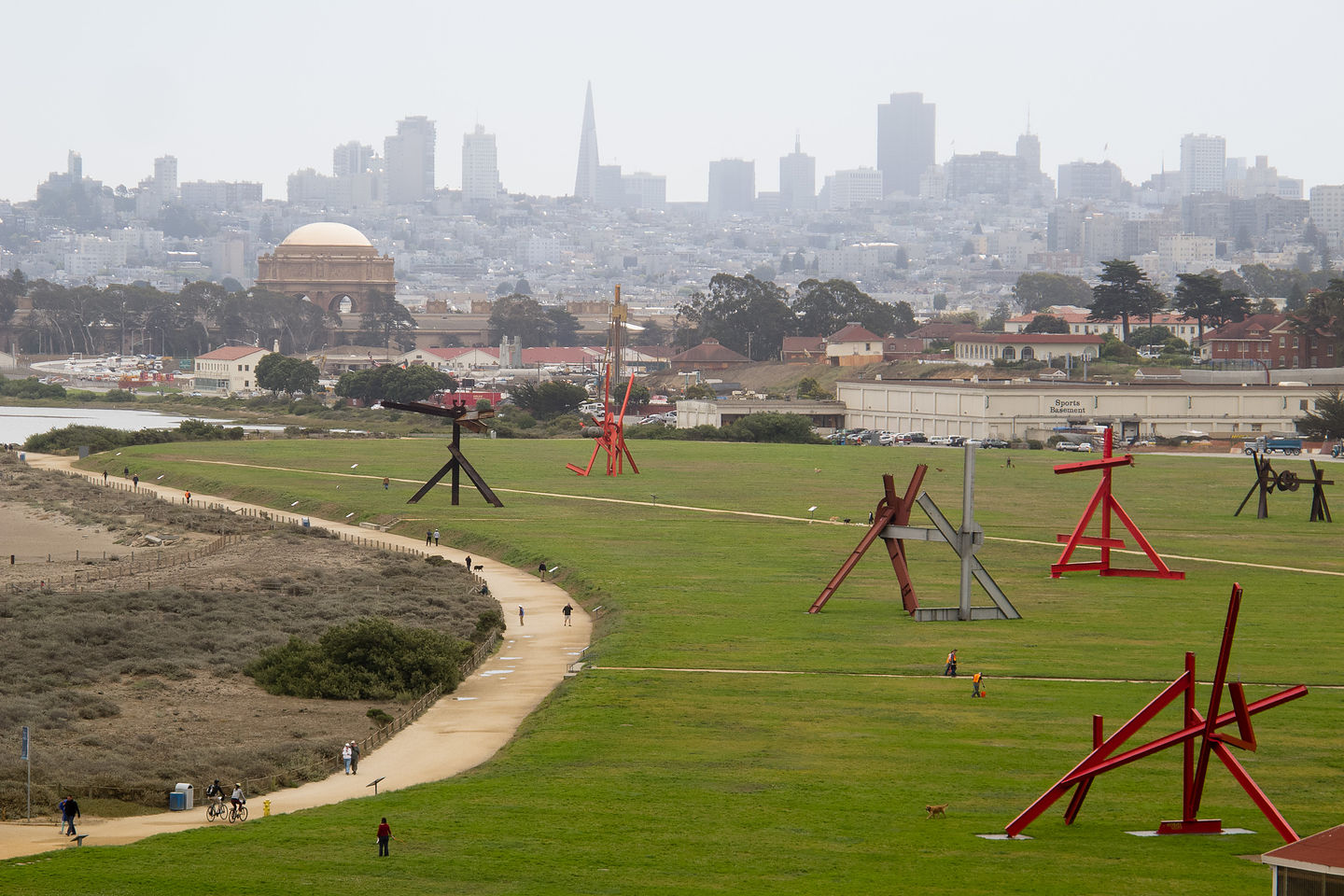 Crissy Field from Bike Ride