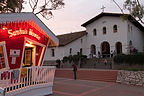 Santas House at Mission San Luis Obispo