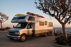 Malibu Beach RV Park Lazy Daze on Bluff