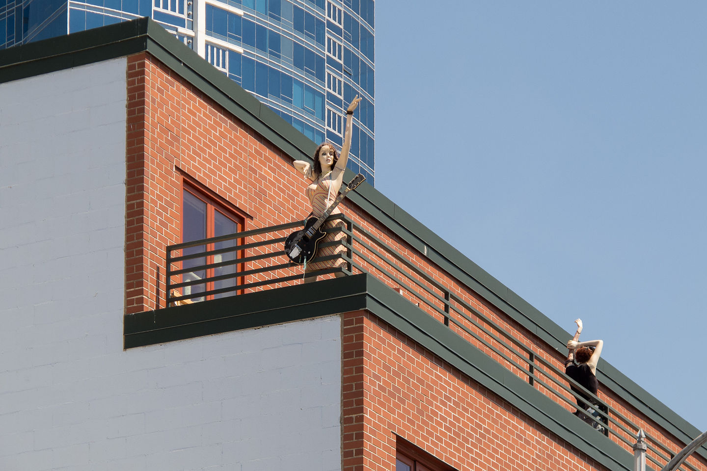 Pike Place Market Mannequins with Guitar