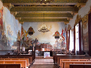 Santa Barbara Courthouse Mural Room
