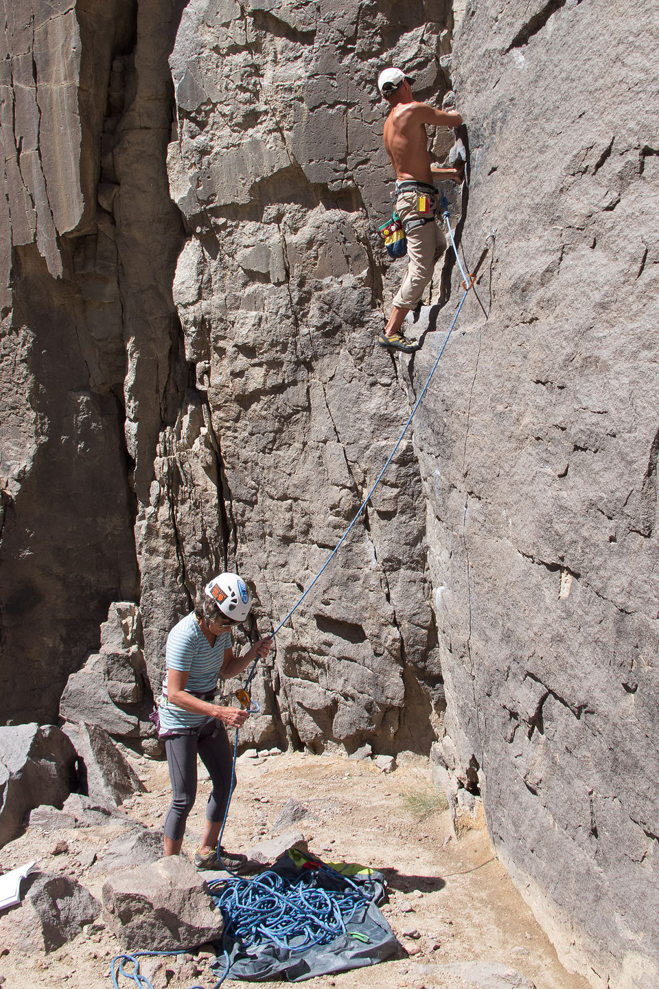 Lolo's Questionable Belay of Herb