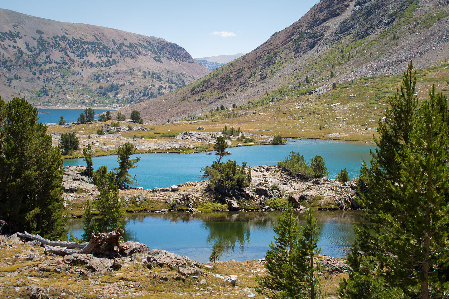 Lakes 1, 2 and 3 of 20 Lakes Basin Trail?