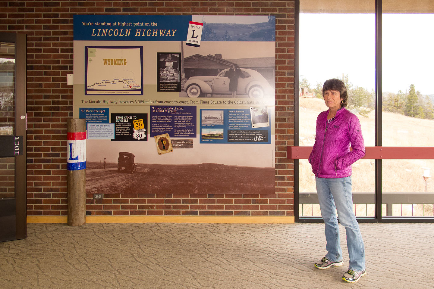 Lolo in Happy Jack Road Visitor Center