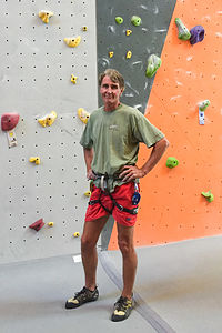 Herb at Stone Age Climbing Gym in Albuquerque