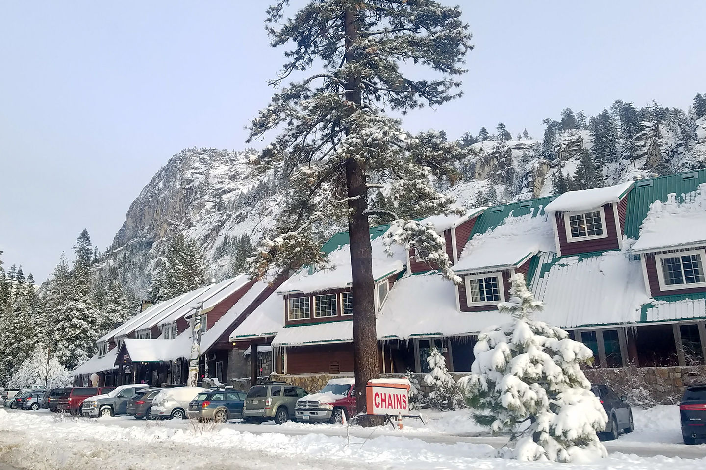 Winter Wonderland along Route 50 in Strawberry