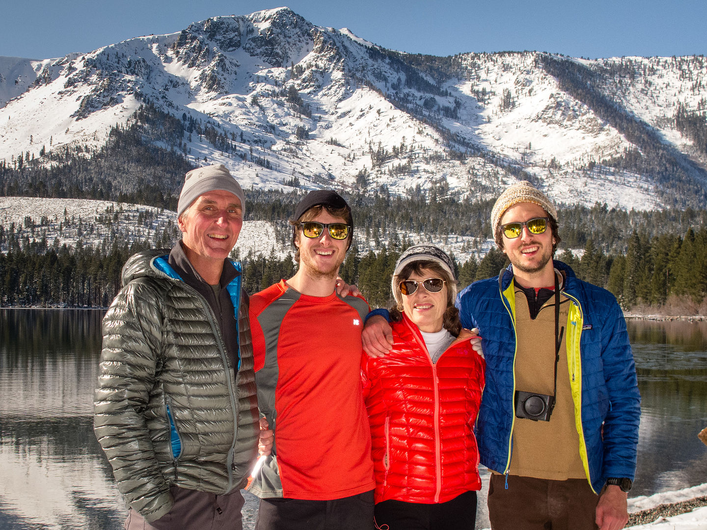 Happy Family at Fallen Leaf Lake