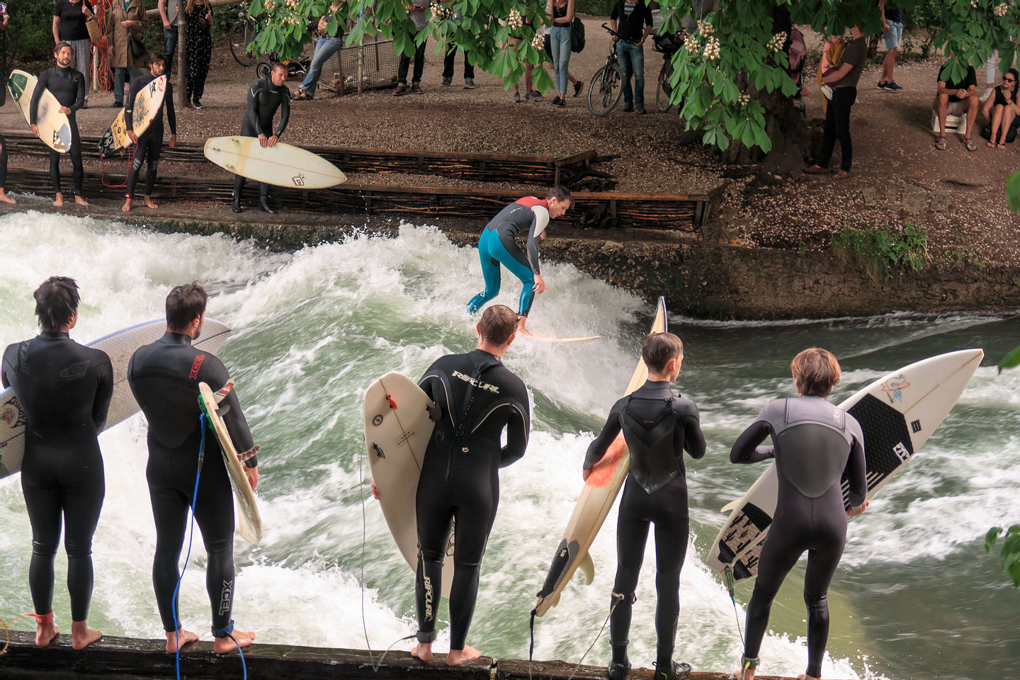 English Gardens Surfers