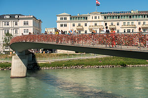 Lover's Locks on Makartsteg Bridge