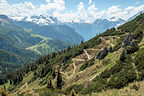 Switchbacks to Jenner summit