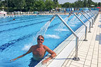 Herb enjoying Camping Marina di Venezia Aquamarina Park