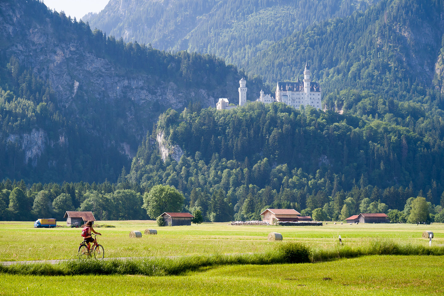 On the way to Schloss Neuschwanstein