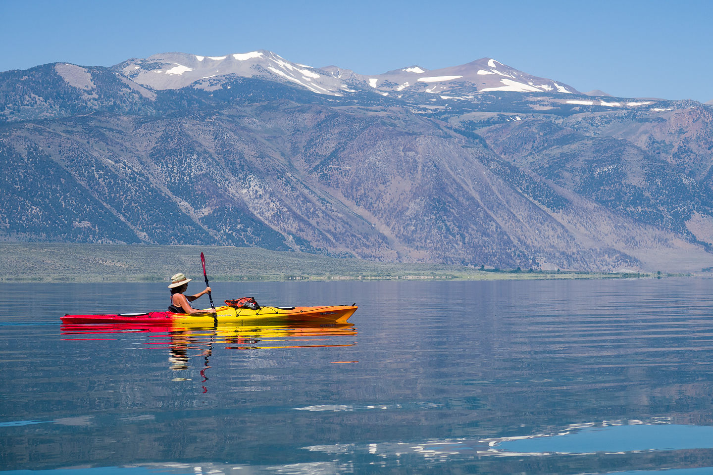 Lolo on Mono Lake