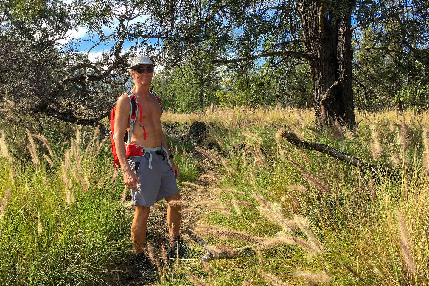 The Pu’u Wa’awa’a cinder cone hike begins