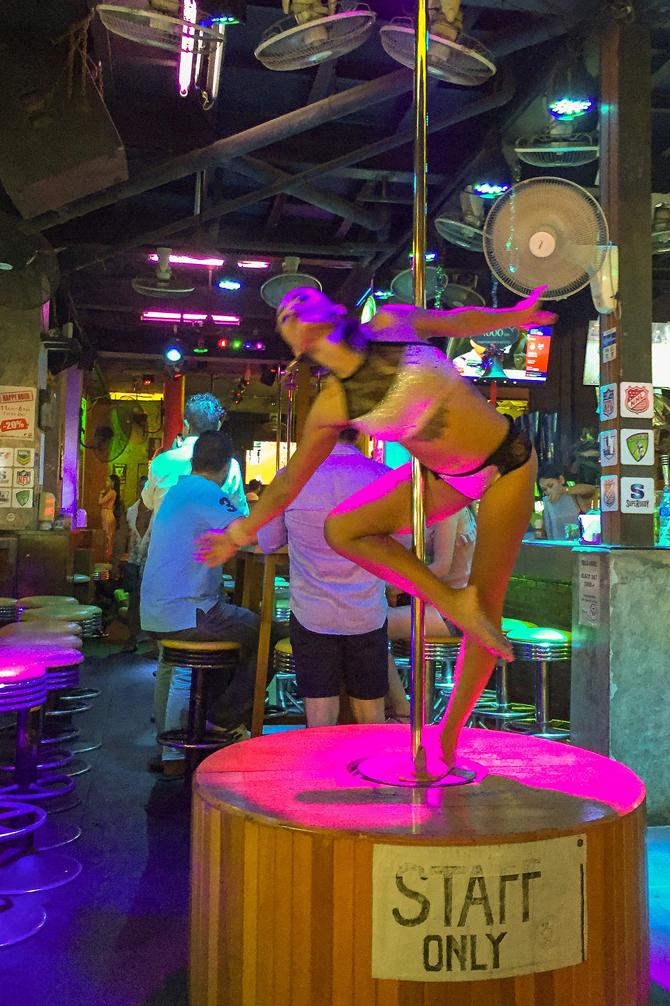 Girls making bad choices on Bangla Road