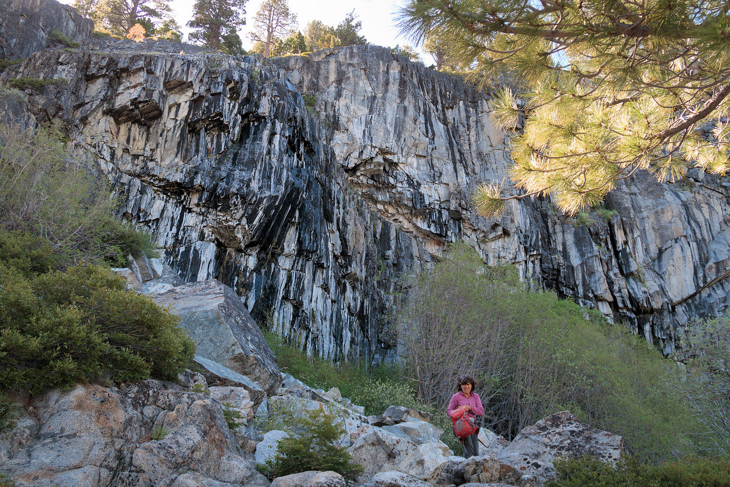 Lolo by Mayhem Cove climbing crag