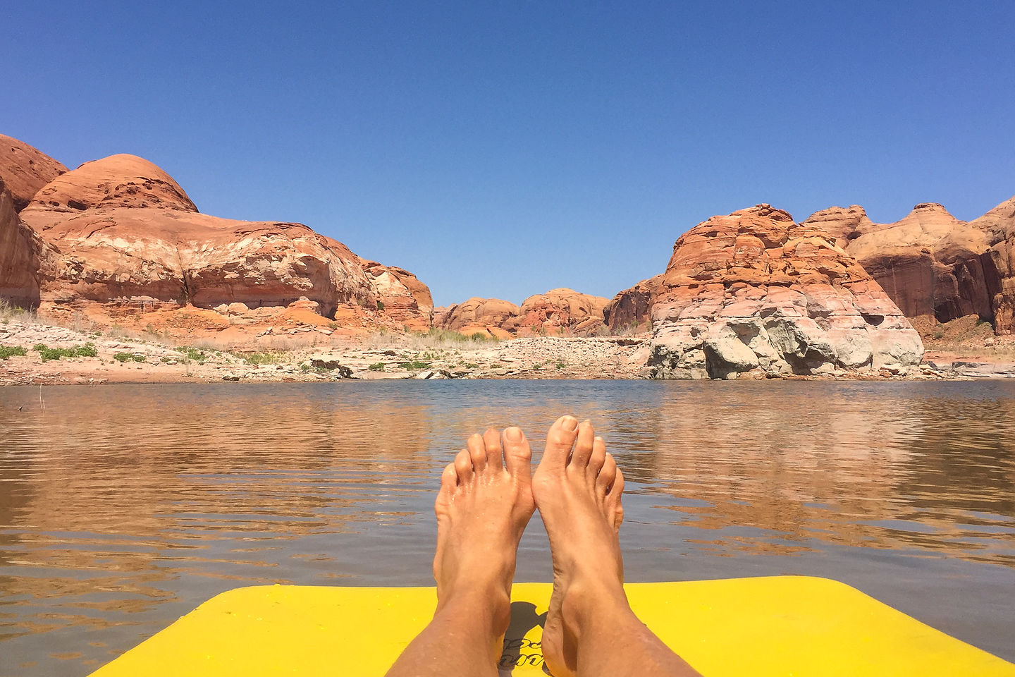 Floating in the San Juan Arm