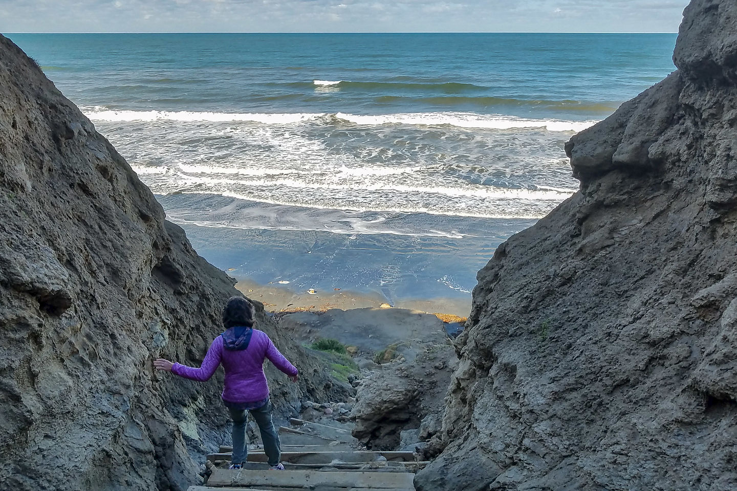 Trail down to Black's Beach