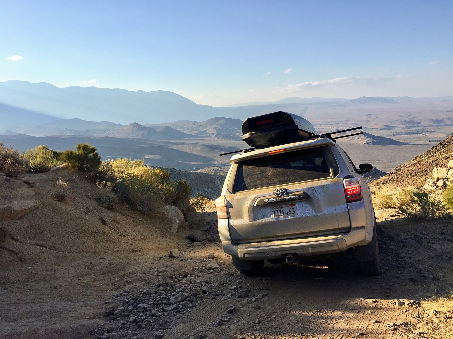 Road down from Coyote Flat