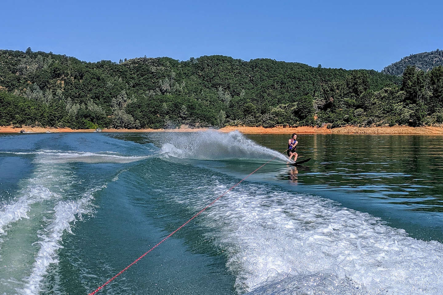 Tommy slalom skiing