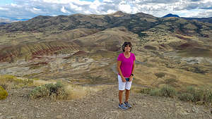 Lolo hits John Day Fossil Beds (Painted Hills)