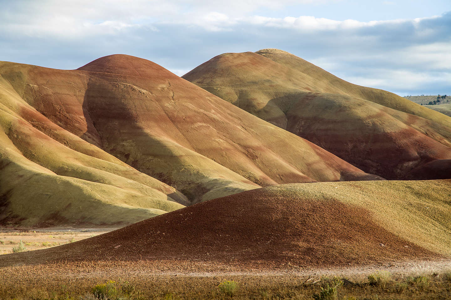 Along the drive through the Painted Hills