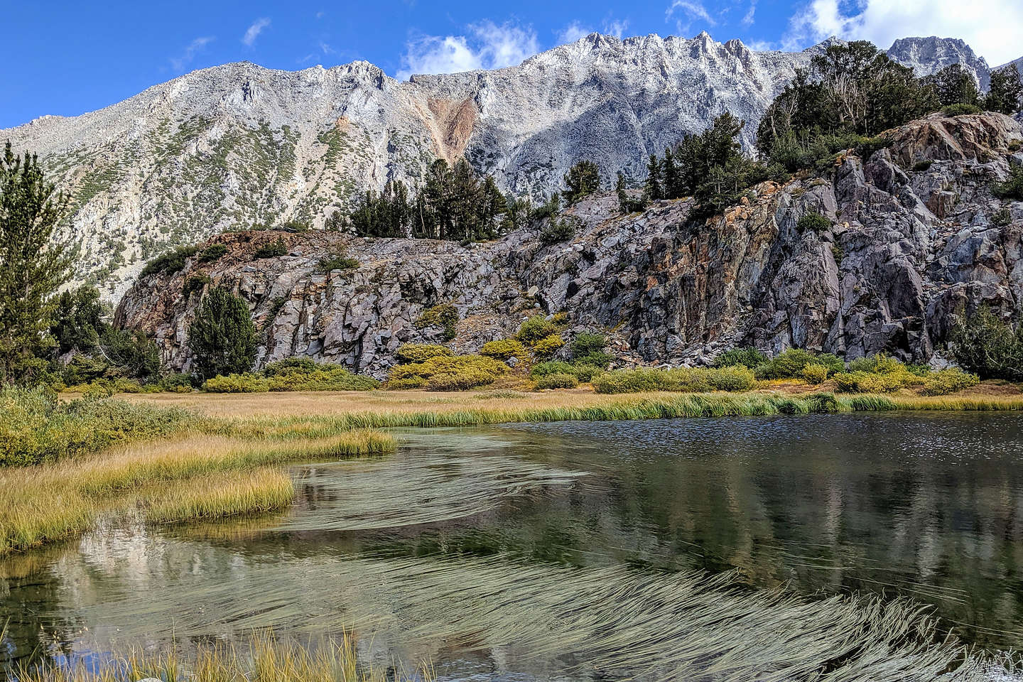 Along the South Lake to Long Lake to Chocolate Lakes Trail