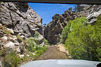 Coming down the Wyman Creek 4WD Road