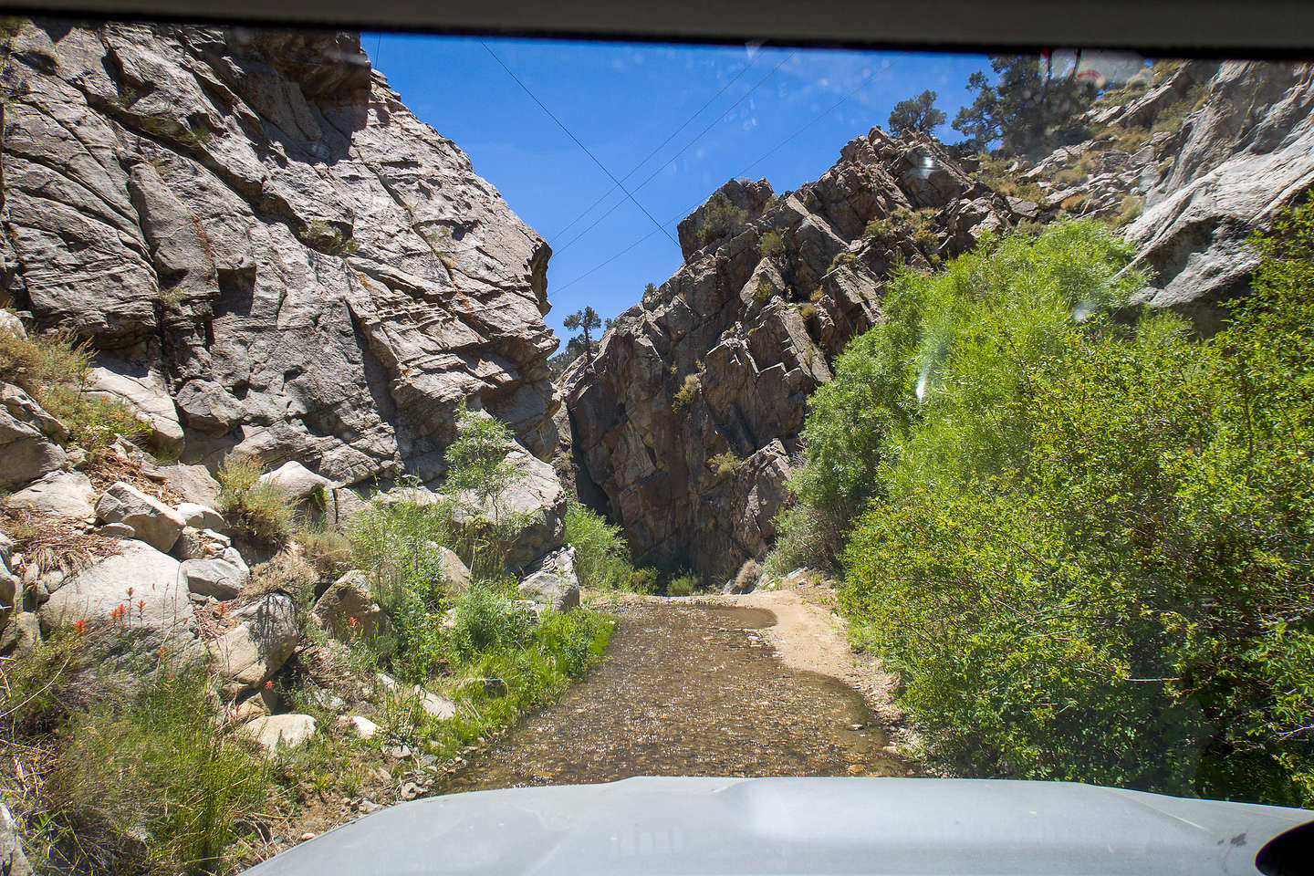 Coming down the Wyman Creek 4WD Road