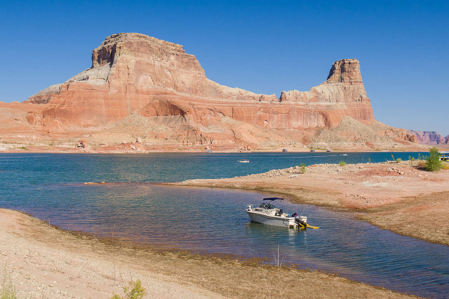 Gunsight Canyon campsite