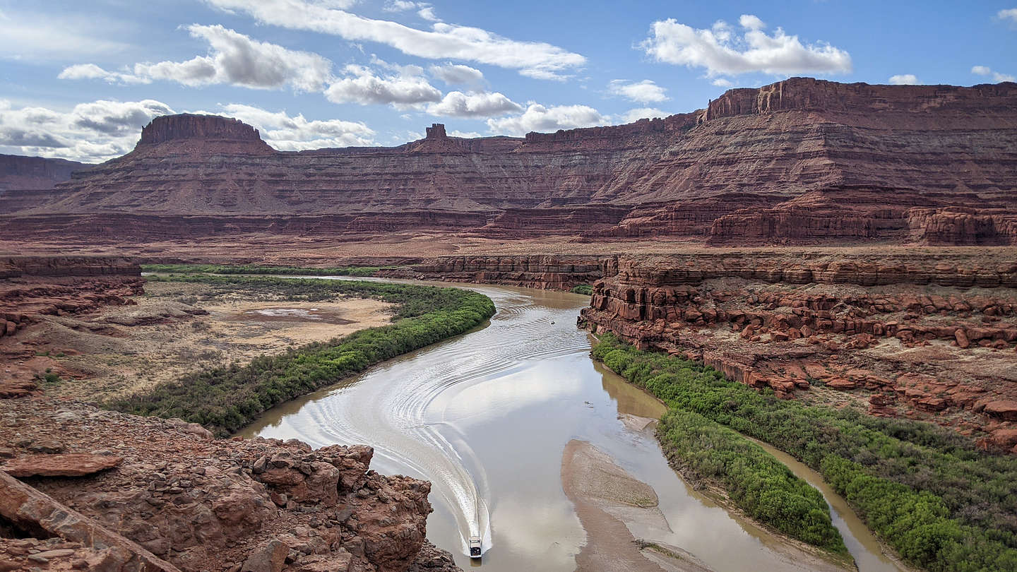 Colorado River from Pyramid Butte