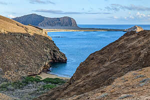 Hike up Punta Pitt