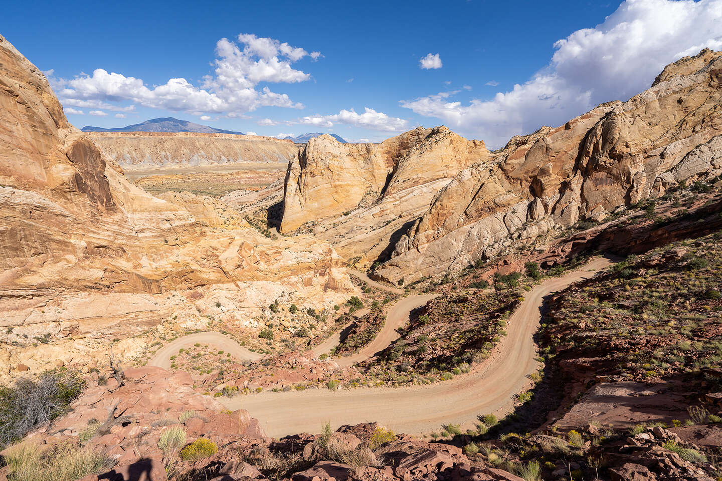 Burr Trail switchbacks