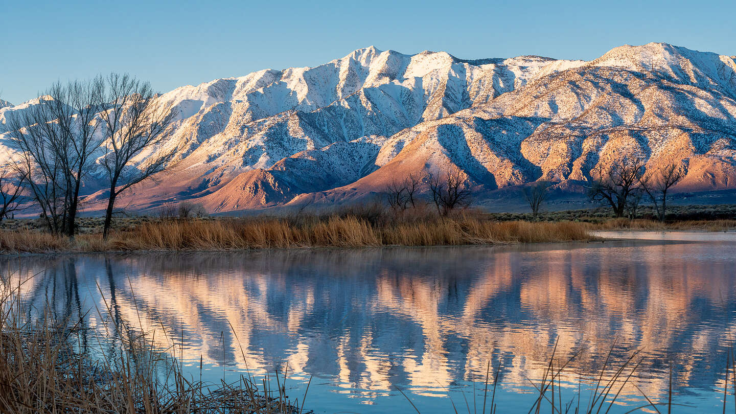 The Sierra at sunrise