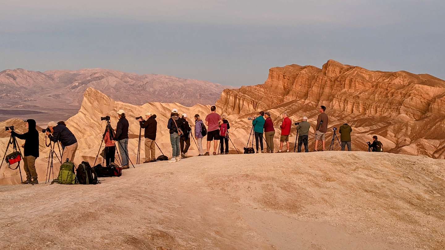 Sunrise Zabriskie Point