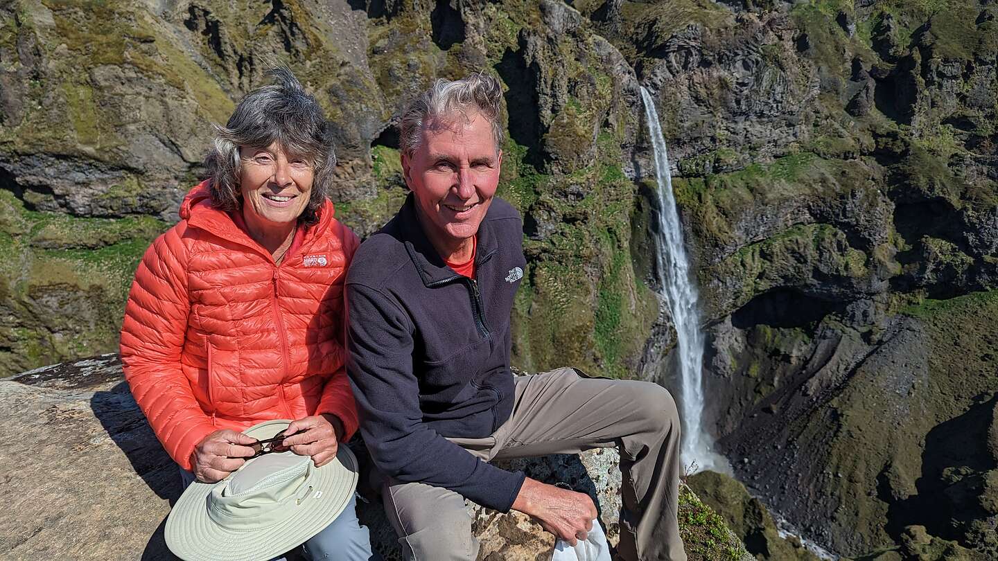 Hangandifoss viewpoint