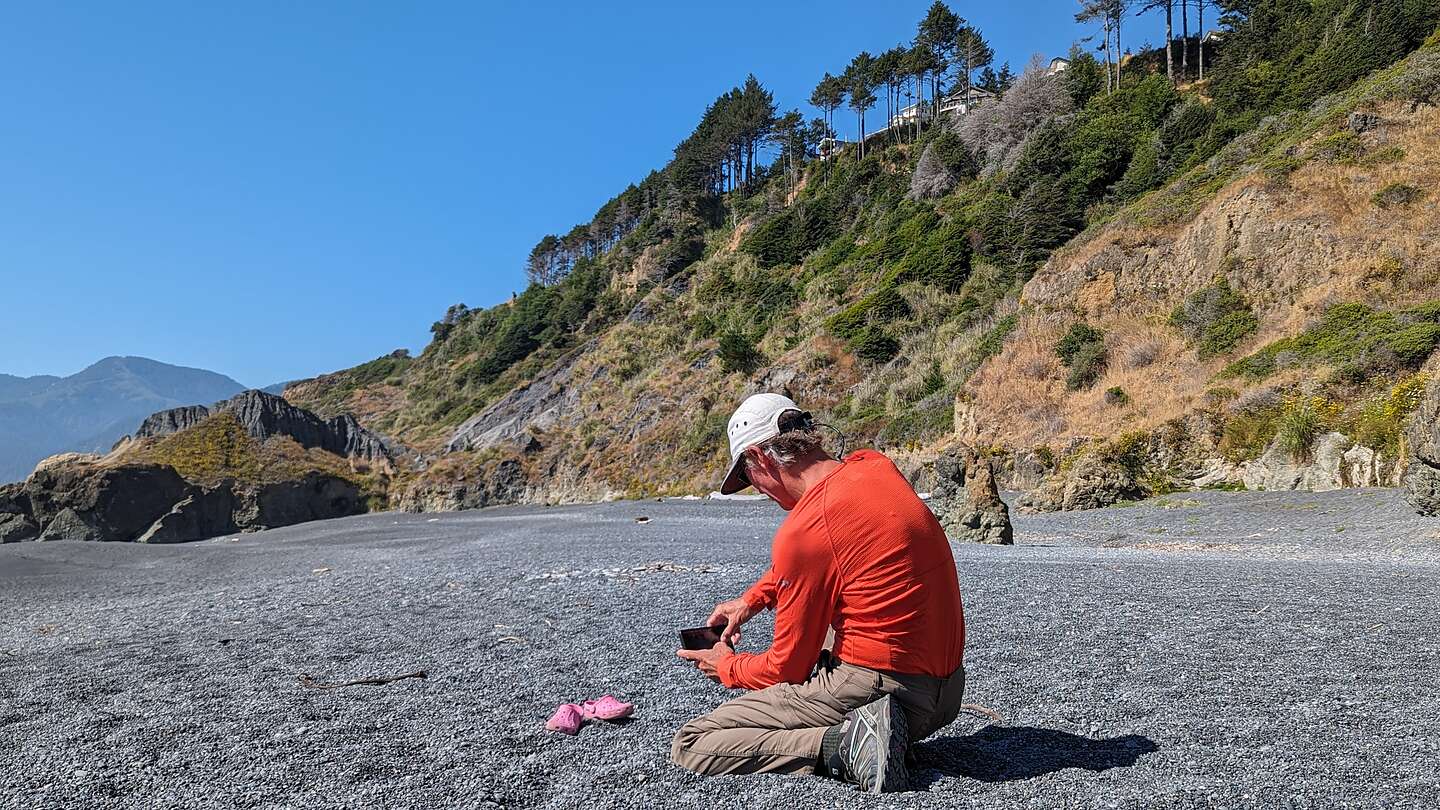 Lost shoes on the Lost Coast