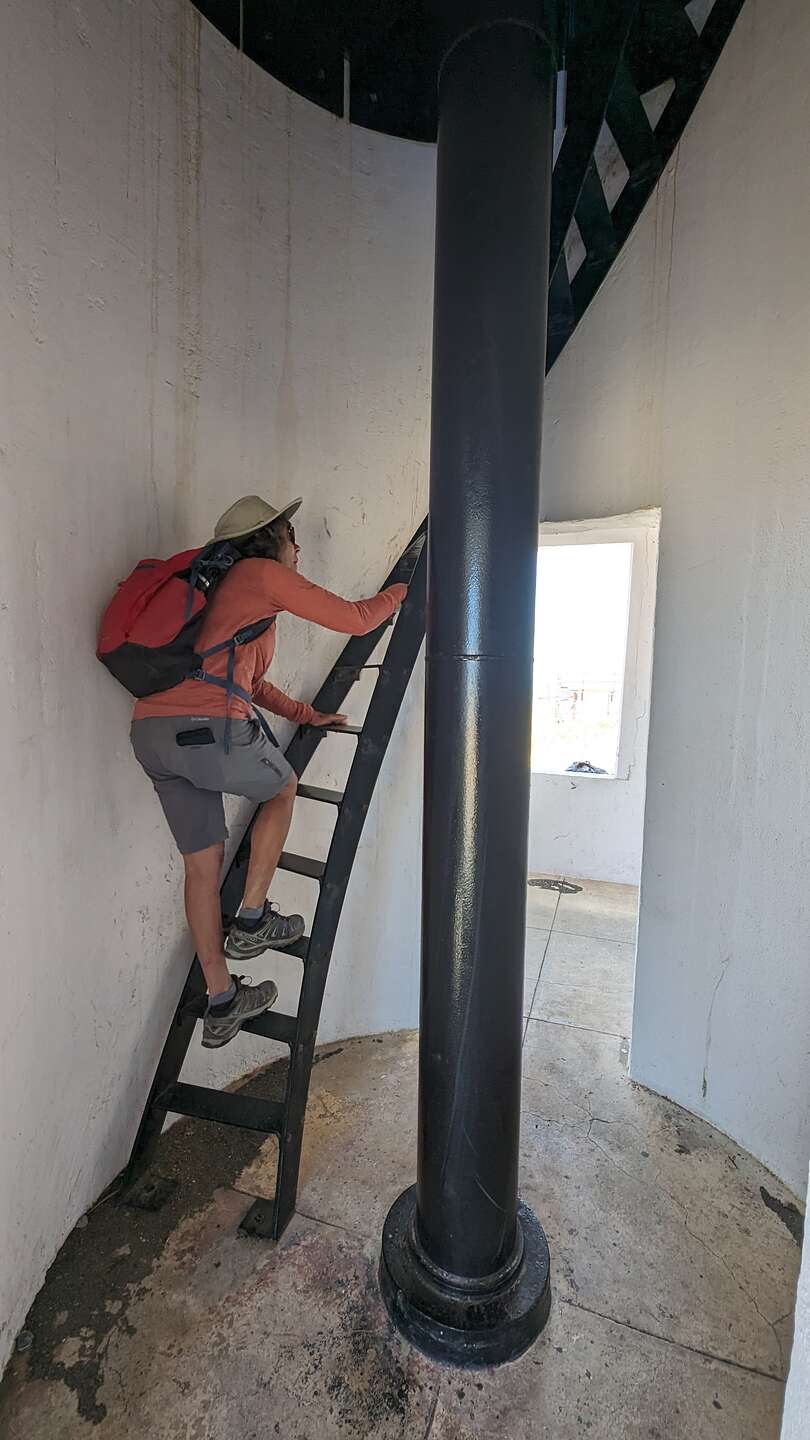 Climbing up the Lighthouse