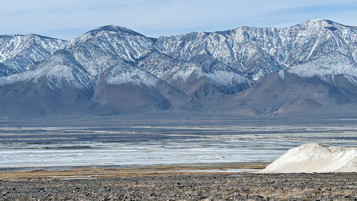 Owens Lake with water