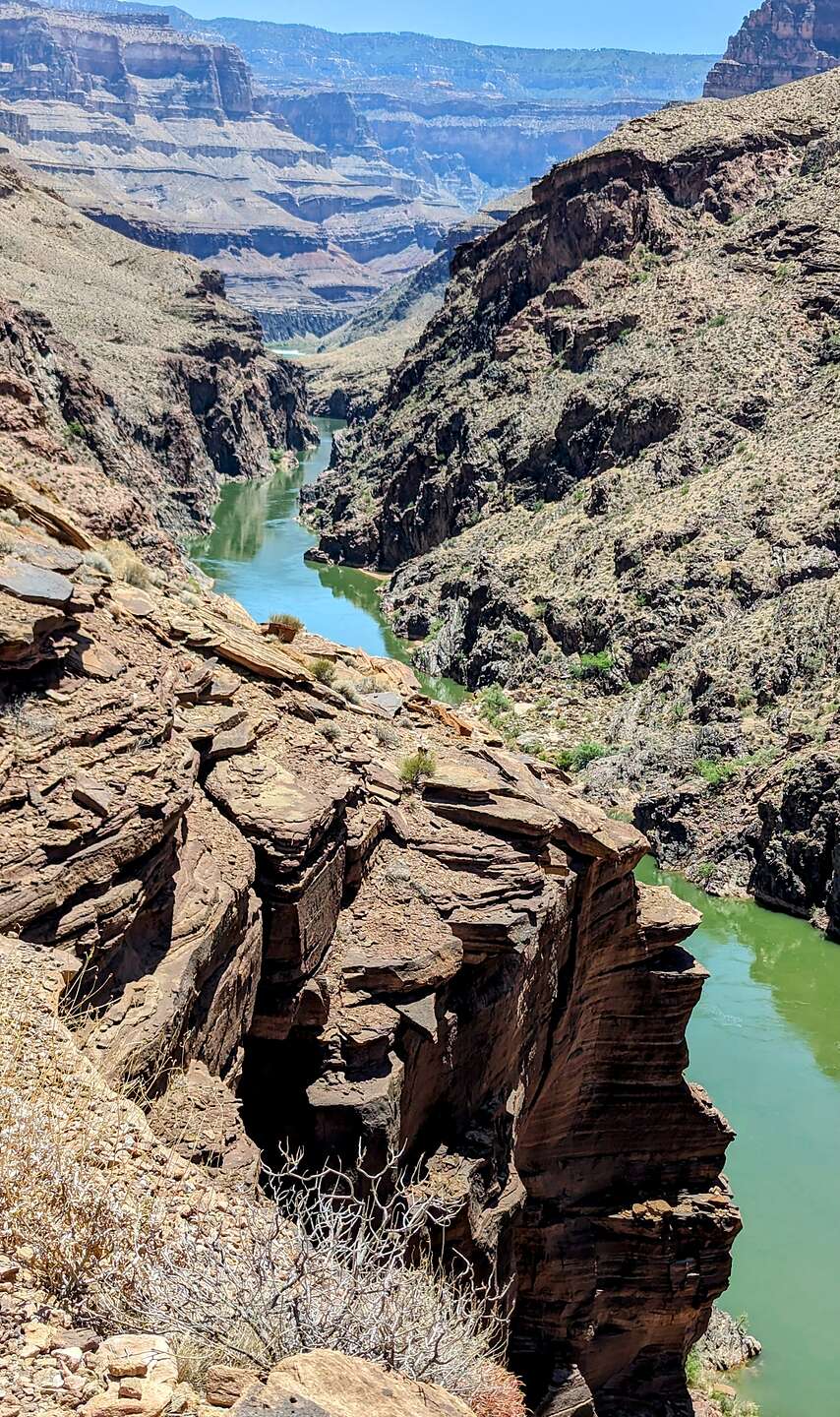 View of the River from Deer Creek hike