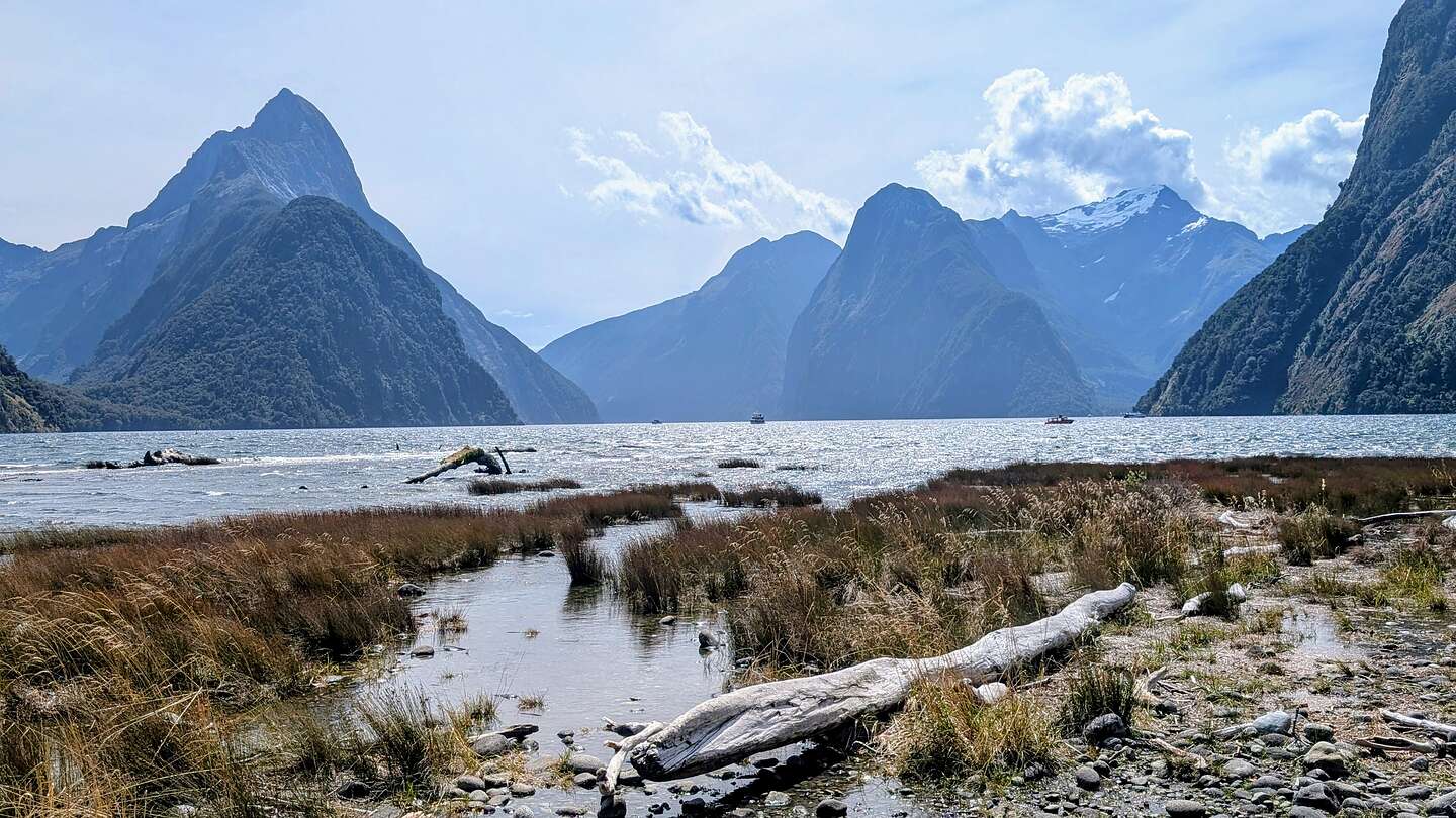 Milford Sound from Foreshore Trail