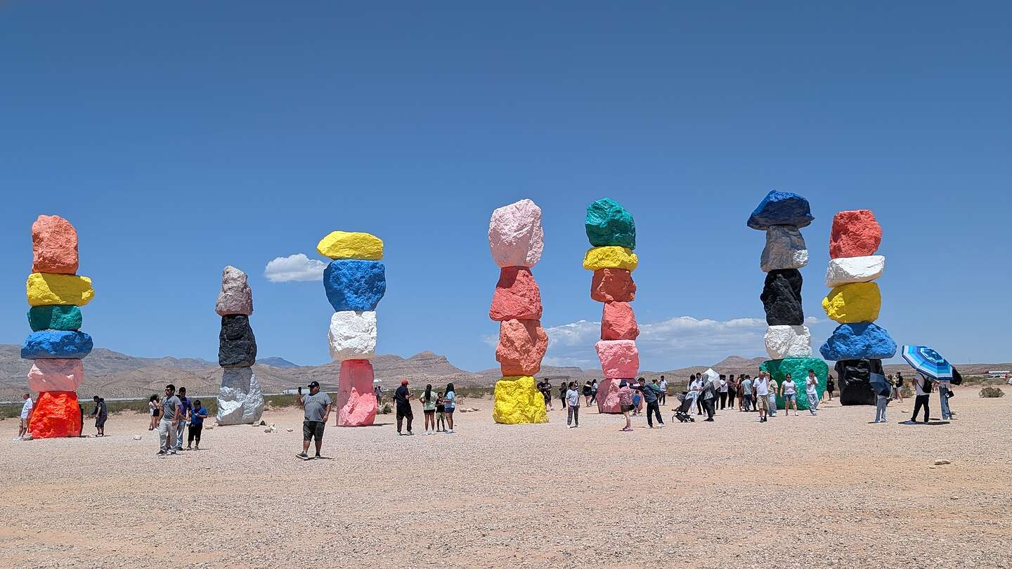 Seven Magic Mountains - and now