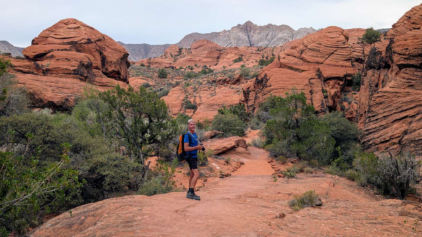 Setting off on the Pinyon Trail